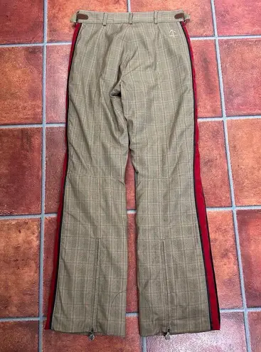 Authier Luxury Ski Pants Size 10 Red