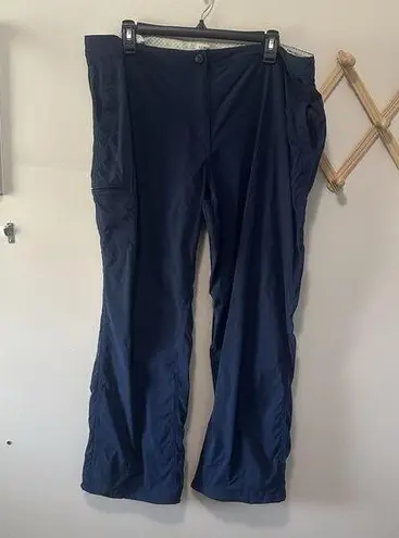 LL Bean Comfort Trail Women’s Blue Pants Size 20 Petite