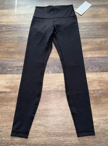 Lululemon  Wunder Train High Rise 28” Black Size 6 NWT