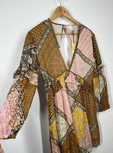 Raga Jenya Patchwork Mini Dress