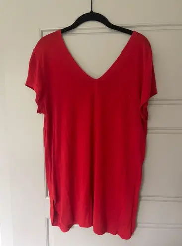 Bordeaux Shirt Tunic type T-Shirt - bought at Anthropologie