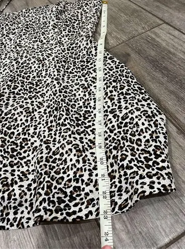 Princess Polly  Cliff Leopard Print Mini Dress Size 6