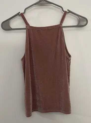 Buckle Velvet Tank