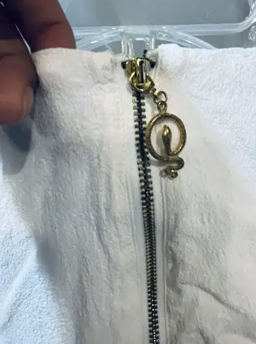 Blesse'd are the Meek Bless'ed are the meek Natural Forms White Mini Dress Size 0