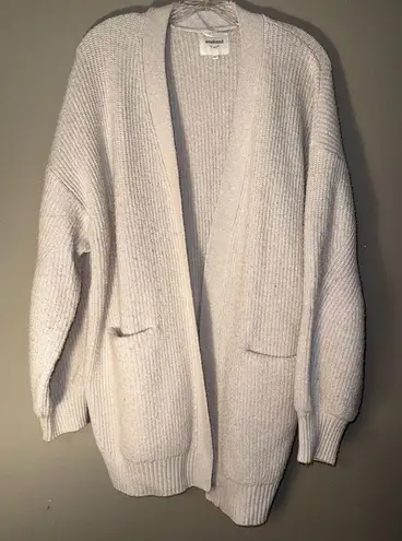 Weekend Los Angela’s Cozy Women's Cream Pocket Knit Sweater Large