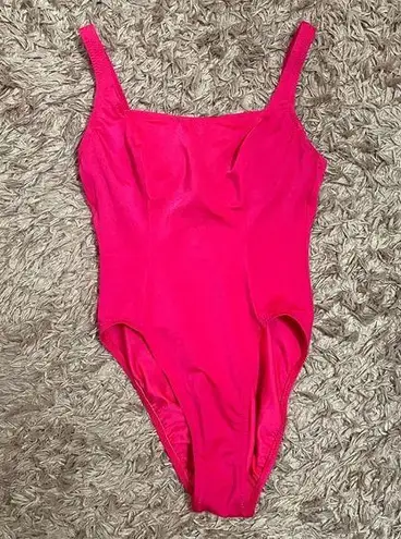 Jag jeans Jag | vintage 90’s neon pink one piece bathing suit