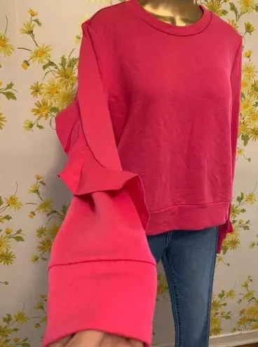 Runway sweatshirt in hot pink size M Size M