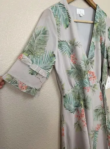 Lost + Wander Lost In Paradise Wrap Mini Dress