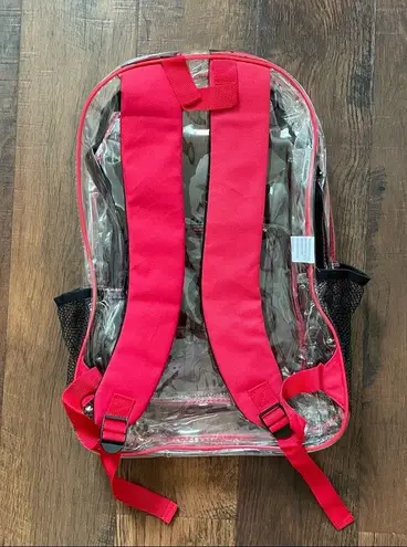 Clear backpack from the movie, PAWS OF FURY, NWOT