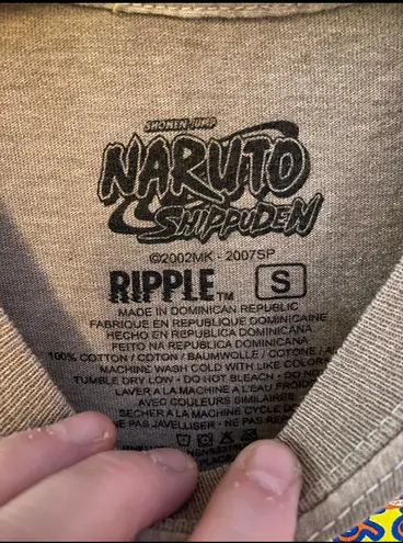 Ripple Junction 2007 Naruto Shippuden Naruto Uzamaki T Shirt