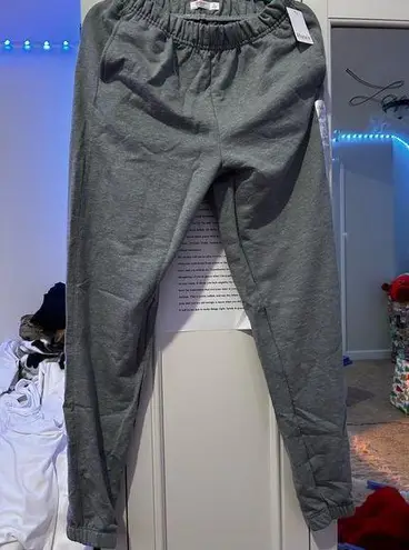 Hanes grey hands sweat pants