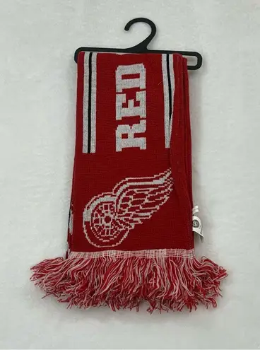 Detroit Red Wings NHL Hockey Team Logo FOCO Acrylic Winter Scarf Scarve Unisex