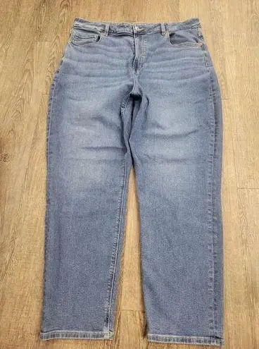 American Eagle  Outfitters Stretch Mom Jeans Size 18R Medium Wash