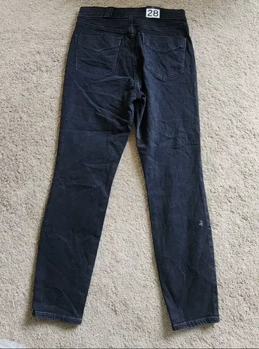 Gap  true skinny sky high black jeans size 6 p