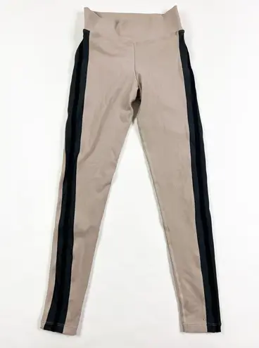 925 Fit High Waisted Black Gray Beige Colorblock Athletic Work Out Leggings