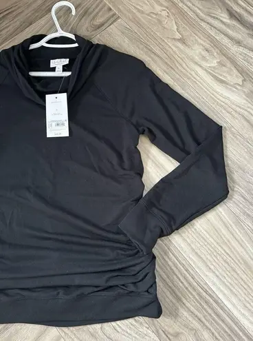 Ingrid & Isabel Pullover Maternity Sweatshirt Black Small Pre