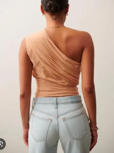 Abercrombie & Fitch A&F One Shoulder Blouse - Image 2