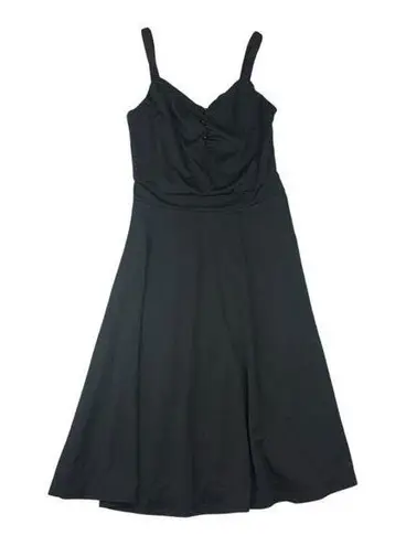 Scarlett Darkness womens medium black pinup sweetheart dress new goth renaissanc