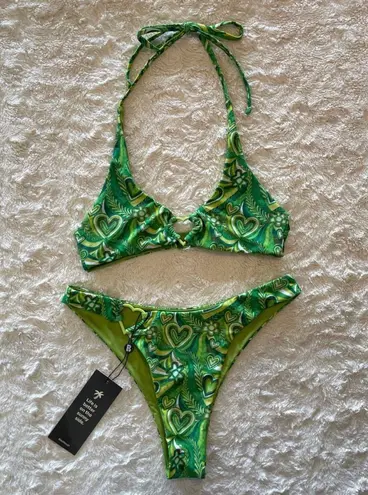 Blackbough Swim Zooted Bikini Set NWT