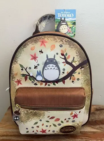 Her Universe **Last One***Studio Ghibli My Neighbor Totoro Fall Leaves Mini Backpack