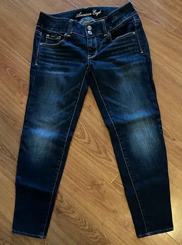 American Eagle Artist Cropped Jeans Size 2