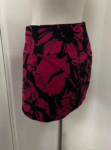 EXPRESS Floral Mini Skirt Sz S