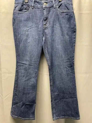 Riders By Lee Women's Blue Jeans Mid Rise, Boot Cut, Size 16P SKU 4366