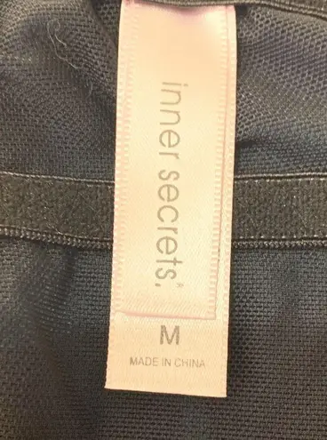 Inner Secret Black & Pink Sequin & Rosettes Teddy Lingerie Size Medium