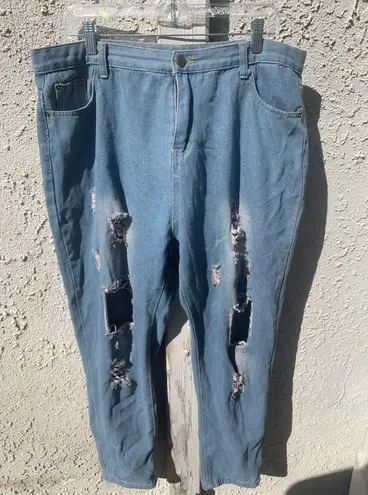 SheIn distressed jeans