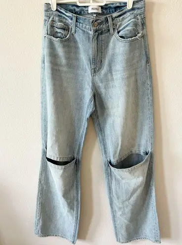 Pistola NWOT  90's Straight Leg Open Knee Jeans