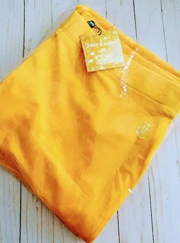 Juicy Couture  x Olay Limited Edition Velour Track Pants Marigold Plus Size 3X -2