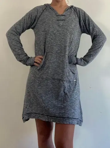 Kensie Grey Knit Sweater Dress Size M