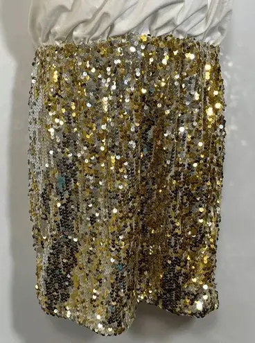 City Triangles  One Shoulder Sequin Dress