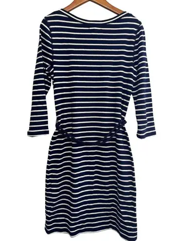 Ralph Lauren  Blue Nautical Rope Waist Mini Dress size Small