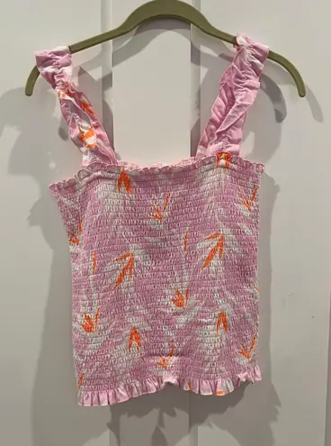 Billabong Pink Floral Tank