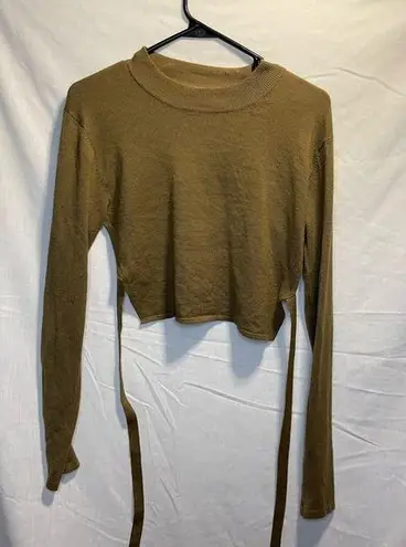 Earthbound  Backless long sleeve size XL