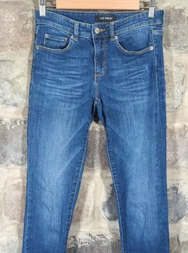 Joe Fresh Jeans Woman's 26/ 2 Blue Slim Low Rise Faded Skinny Y2K Retro