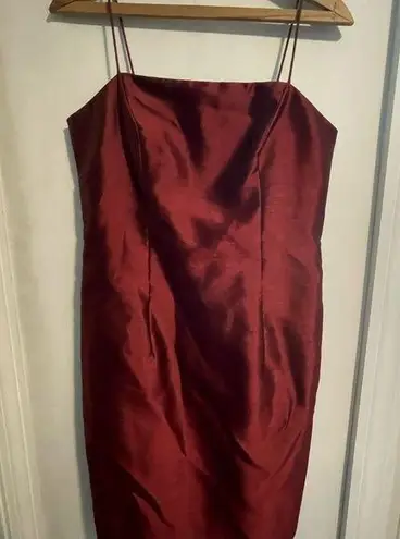 Alex Evenings COPY -  vintage red dress. Size eight.