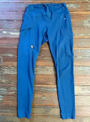 Fjällräven Women’s Abisko Hiking Outdoor Tights ~ Size Large 💛🍄 Blue