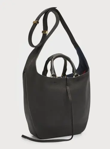 Chloé Deia Medium Hobo Bag in Grained Calf Skin Black, EXCELLENT! Retail $2850