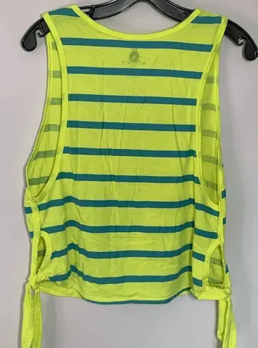 Jerry Leigh Vintage Neon Stripped Tank Size Large Junior