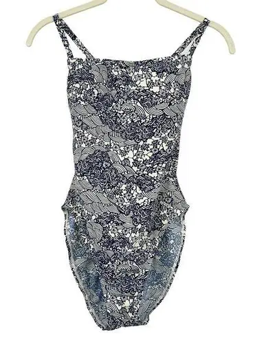 Victoria's Secret  Womens Y2K Boho Floral Printed One Piece Swim Swimsuit Size XS