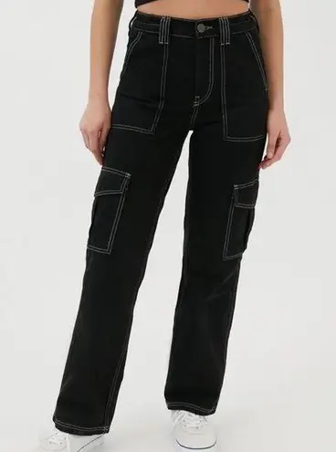 Urban Outfitters BDG  High-Waisted Contrast Stitch Skate Jean