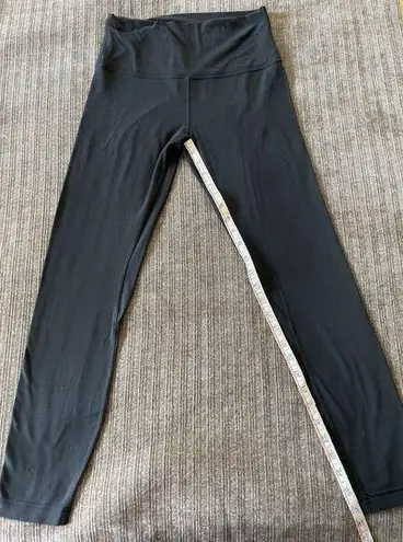 Lululemon Align Crop Leggings Black High Rise 25" Sports Yoga Pant Sz: 6