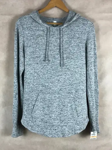 Ideology Gray Cozy Knit Hoodie NWT SMALL