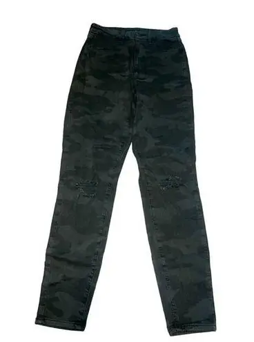 American Eagle  Curvy Super High Rise Camo Jeggings Size 4