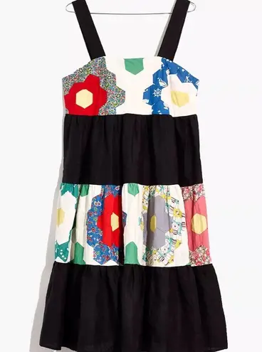 Madewell X Carleen Patchwork Surrounded Islands Floral Midi Dress Size XS
