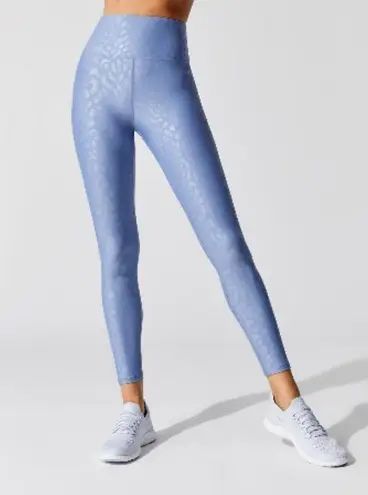 Carbon 38 ππ Leopard Takara Shine Legging ~ Blue