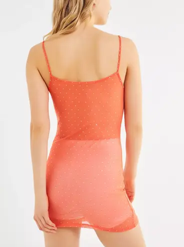 Motel Selah Sparkly Mesh Bodycon Mini Dress