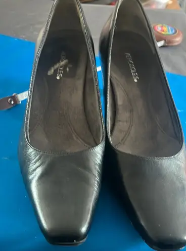 Aerosoles FINAL MARKDOWN Black Heels Classic Leather Pumps 6